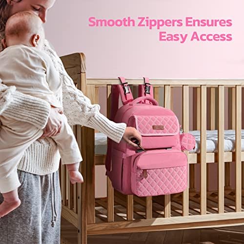 Maelstrom expandable diaper bag styled for parents on the go