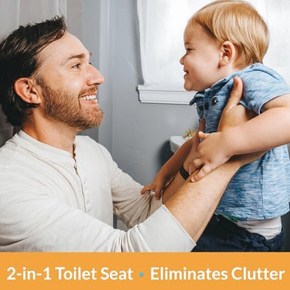 Mayfair STA-TITE fastening system installation parts under the toilet seat.
