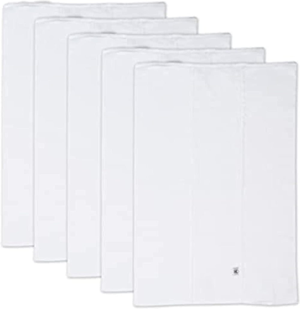 HonestBaby organic cotton burp cloths 5-pack front view