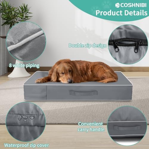 Heavy duty tear resistant pet cushion cover for large dogs and cats