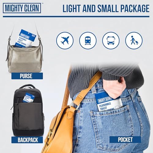 Mighty Clean imported personal care essential shield for public washroom safety