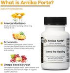 DermAvance Arnika Forte 14 count bottle label details