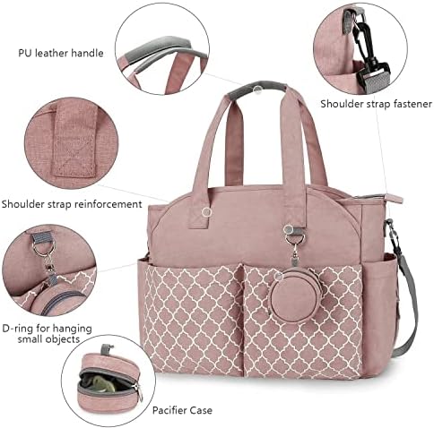 Meyteilay diaper bag interior storage compartments