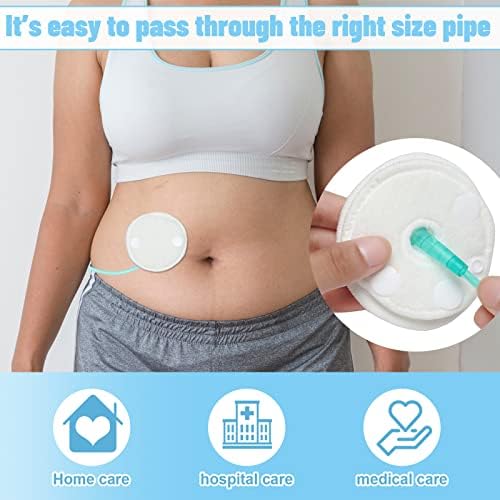 Medical nursing care supply feeding tube button cover