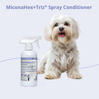 Authentic MiconaHex+Triz skin barrier repair spray with ceramides for pets.