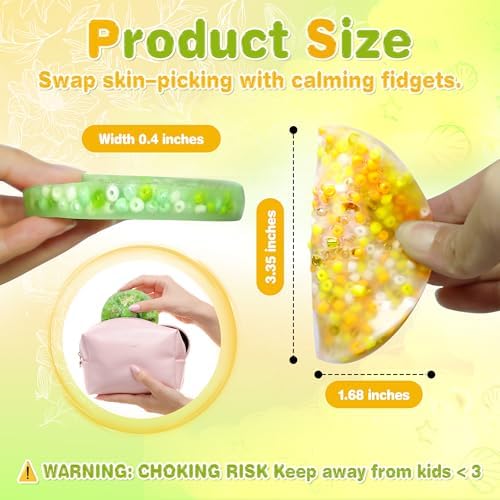 Achilleas Picky Pad durable silicone anxiety toy showing close up of true to skin textured dots and grooves