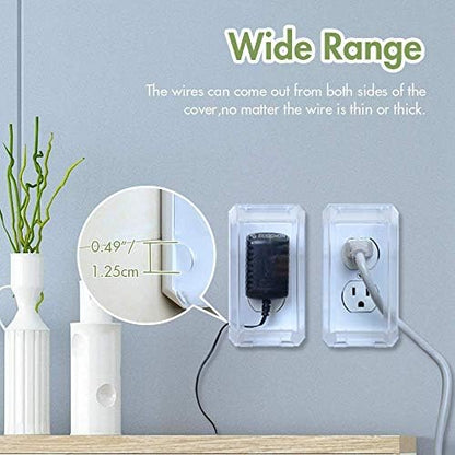 Eudemon baby safety electrical outlet cover box packaging in hand