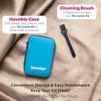 Pack of 6 imported lice combs for household hygiene and pet care.