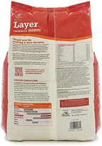Manna Pro poultry feed eight pound bag packaging details