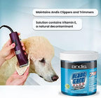 Instructions for using Andis Blade Care Plus dip