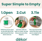 Dekor Eko Plus refill box side profile showing compatibility details