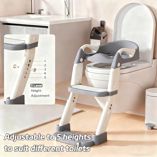 Underneath view of Snugzy toilet trainer showcasing anti slip rubber pads on the base legs