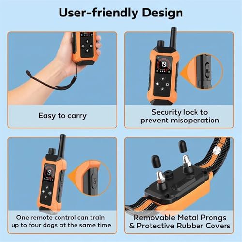 HRRVEE authentic imported pet care remote training collar packaging components