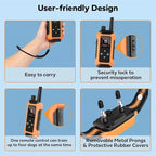 HRRVEE authentic imported pet care remote training collar packaging components