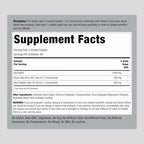Piping Rock Supreme Bee Pollen Complex nutritional supplement label details