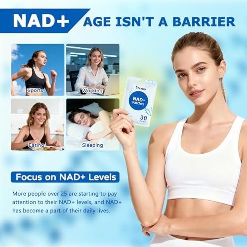 Chrxbei NAD+ patches lifestyle and wellness setting