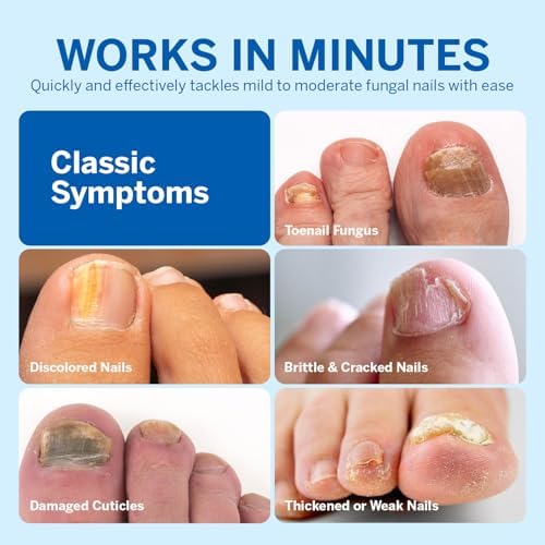 Ariella extra strength fungal nail treatment packaging showing clinical formula details.