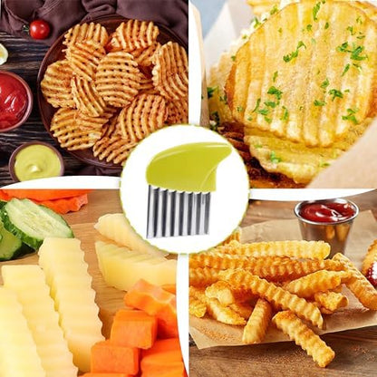 Child-safe kitchen tool set used for preparing baby-led weaning foods