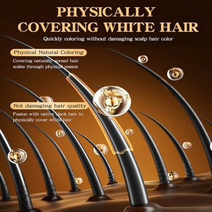 Moongaze waterproof black hair dye stick packaging