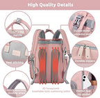 Jollito waterproof backpack featuring integrated USB charging port and cable connection