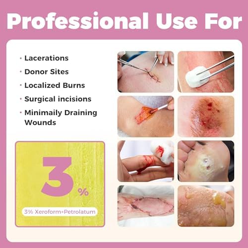 Sterile individual foil packets of USA imported JUSORE wound dressing