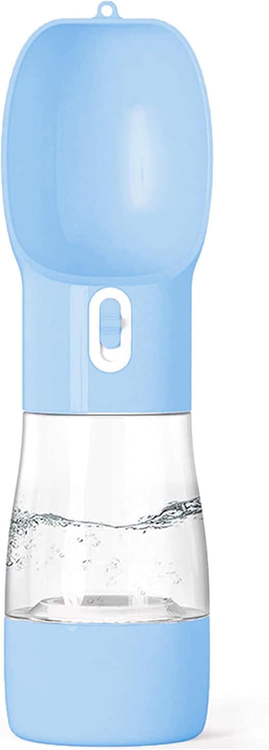 Portable Dog Water Bottle - Leak Proof Dog Water Dispenser with Bowl & Food Container, Dishwasher Safe Food Grade Plastic for Pet Puppy Outdoor Walking Hiking Travel Pink - Image 9