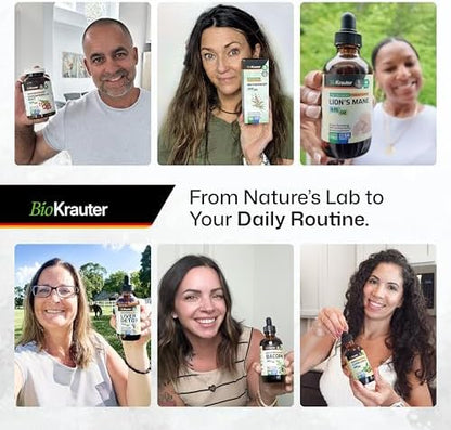 BIO KRAUTER pine bark liquid packaging highlighting advanced high-absorption German technology.