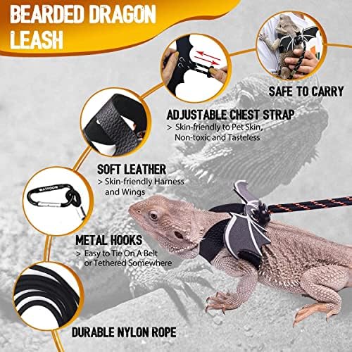 Watfoon adjustable reptile travel accessories