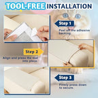 ENONCI durable moisture resistant pet scratch mat laid flat on the floor as a play mat.