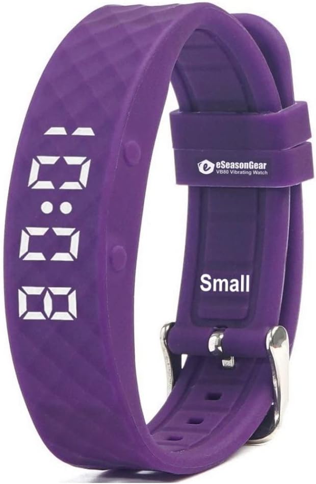 VB80 12 Alarm Vibrating Watch, Silent Vibration Shake Wake ADHD Medication Reminder - Image 10