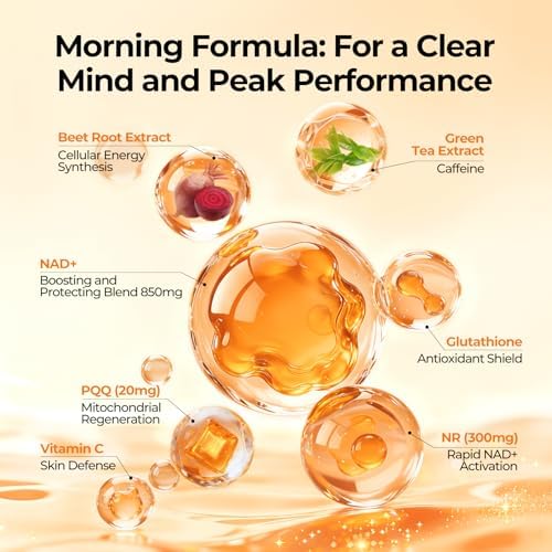 Oxyenergy NAD supplement lifestyle and wellness display