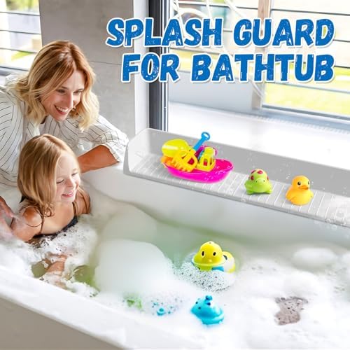 Close up of the eleven suction cups on the underside of the toddler bathtub protector shelf.