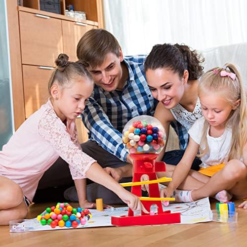 Playo 10 inch spiral gumball bank with rolling track for kids savings