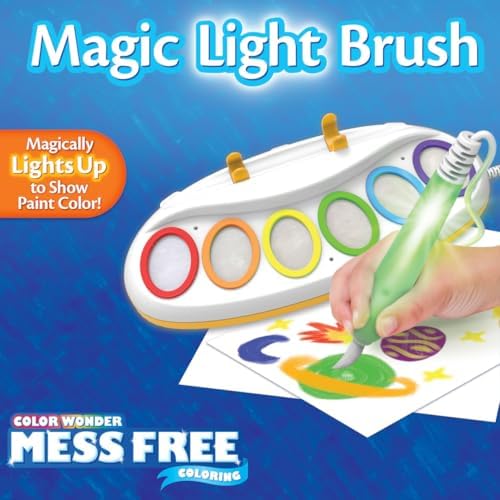 Authentic USA imported Crayola magic painting toy box contents laid out flat