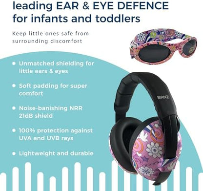 Banz toddler 100 percent UV protection sunglasses with strap