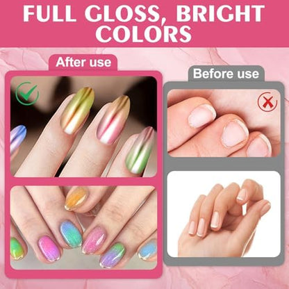 Nail art tools kit with 50 sponges and grabbing pen
