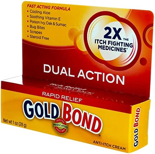 Gold Bond maximum strength topical anesthetic cream packaging