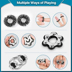 Magnetic rings and anxiety rings sensory set