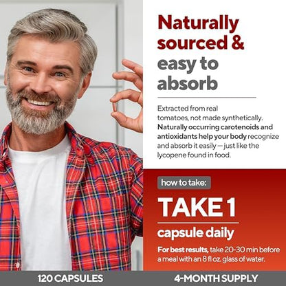 Back label of VitaUp capsules for men displaying clean ingredients list and daily dietary instructions.