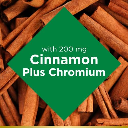 Cinnamon chromium capsules may support sugar metabolism daily