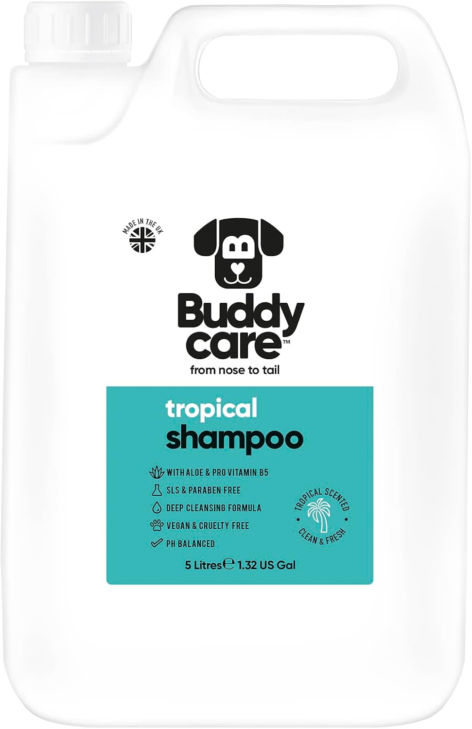Buddycare Vanilla & Shea Butter Dog Shampoo - (16.90oz) Itch Relief & Dog Shampoo Sensitive Skin Care, Dog Shampoo and Conditioner, Premium Dog Grooming Supplies for All Breeds - Image 9