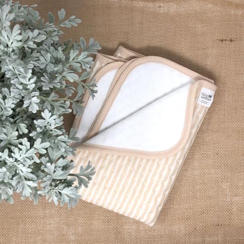 Tiny Undies changing pad soft cotton top texture close up