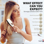 Tkcsoi hair therapy comb showing LED light bristles
