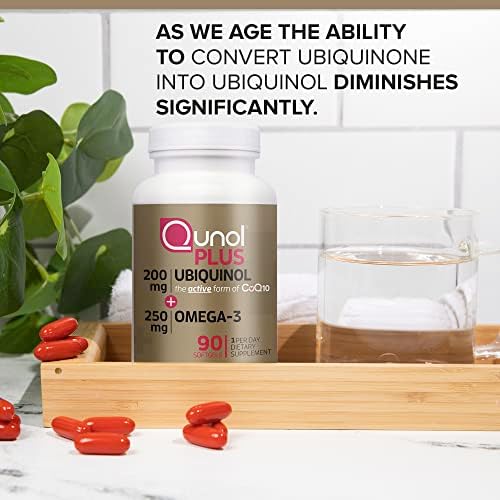 Dista-USA Qunol Plus Ubiquinol CoQ10 active ingredients breakdown