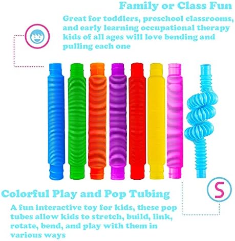 A collection of thirty-two educational fidget pipes connected together to form geometric shapes.