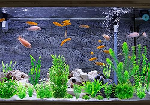 Various styles of non toxic artificial water plants suitable for saltwater aquariums