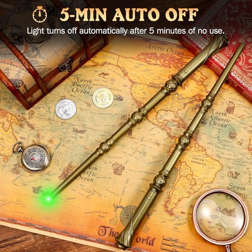 Close up of 15.2 inch magic wand with control button
