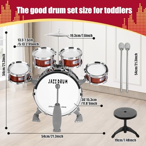 OoneWiser musical toys kit highlighting the smooth rounded child safe edges and non toxic structural materials.