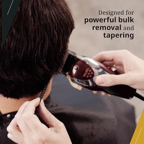 Authentic USA imported Wahl Magic Clip salon trimmer package with included attachment combs.