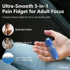 Hand holding Fepucoy portable pain fidget tool for focus